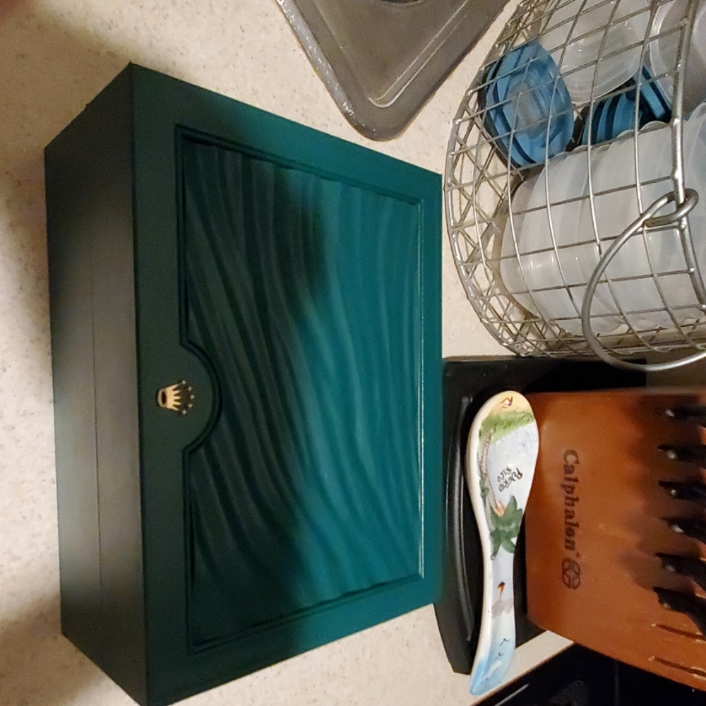 Rolex box,original Geneva suisse oyster L box